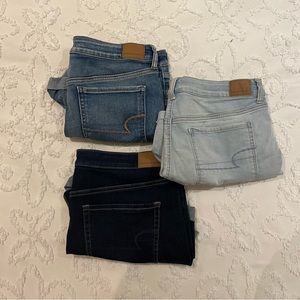 Bundle of 3 American Eagle next level stretch shorts